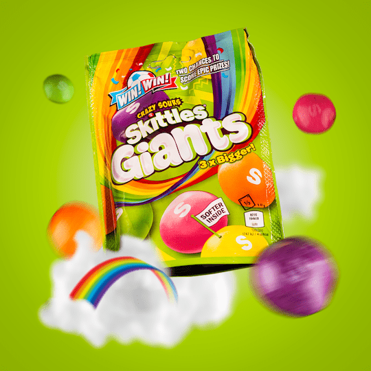 Skittles Sour Giants Pack